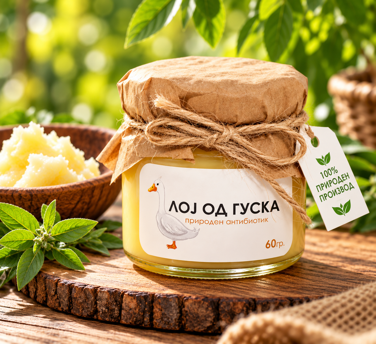 Лој Од Гуска™ | Природен Антибиотик